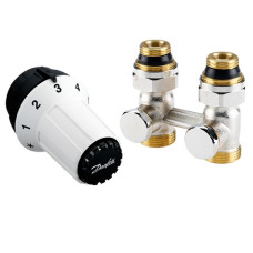 Danfoss Компл.для подкл.стальн.рад.(нижн.подкл.) RAS-C+RLV-KS (013G5277)