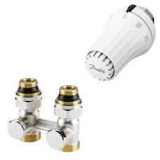 Danfoss Компл.для подкл.стальн.рад.(нижн.подкл.)30х1,5 RAE-K+RLV-KS (013G5091)