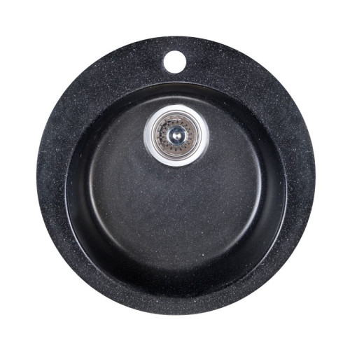 Мийка кам'яна кухонна Fosto D470 SGA-420 (чорний)