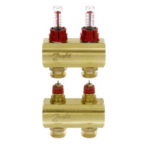 Danfoss Колектор FHF 2F з витратоміром (088U0522)