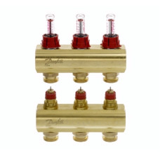 Danfoss Колектор FHF 3F з витратоміром (088U0523)