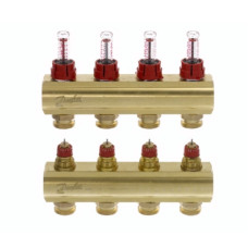 Danfoss Колектор FHF 4F з витратоміром (088U0524)