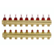 Danfoss Колектор FHF 9F з витратоміром (088U0529)