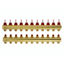 Danfoss Колектор FHF 11F з витратоміром (088U0531)