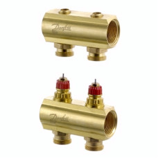 Danfoss Коллектор FHF   2 без расходомеров (088U0502)