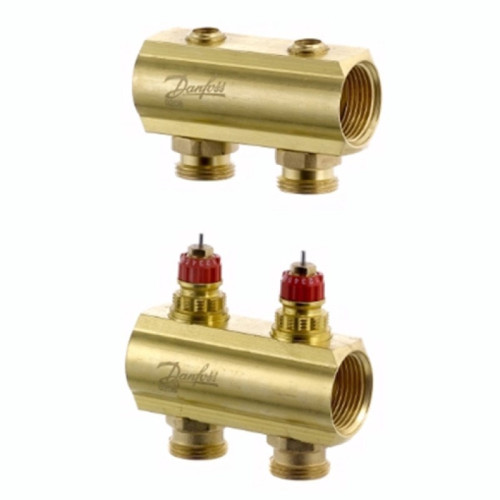 Danfoss Колектор FHF 2 без витратомірів (088U0502)