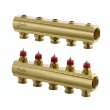Danfoss Колектор FHF 5 без витратомірів (088U0505)