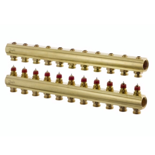 Danfoss Колектор FHF 11 без витратомірів (088U0511)