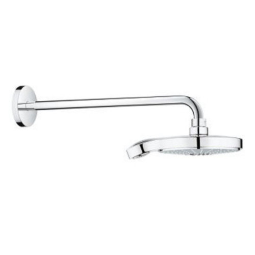 Grohe Power&Soul Cosmopolitan 190 26172000 Верхній душ та душовий кронштейн 422 мм (хром)