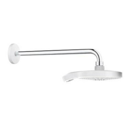 Grohe Power&Soul Cosmopolitan 190 26172LS0 Верхній душ та душовий кронштейн 422 мм (білий)
