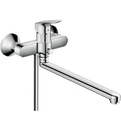 Смеситель для ванны Hansgrohe Logis с длинным изливом