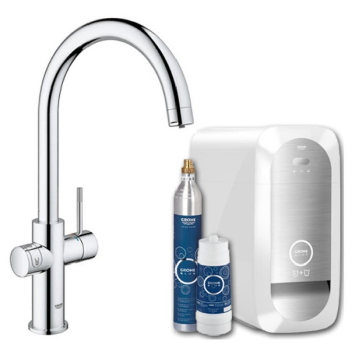 Змішувач для кухні Grohe Blue Home 31455000 із системою очищення води