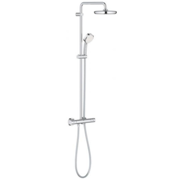 Grohe Tempesta 27922001 душова система з термостатом для настінного монтажу