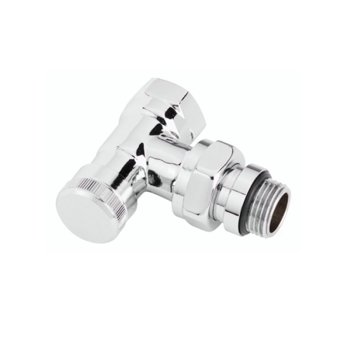 Danfoss Кран радіат. кутовий низ хром RLV-CX 1/2 (003L0273)