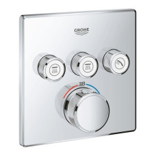 Grohe Grohtherm SmartControl 29126000 смеситель термостатический встраиваемого монтажа на 3 выхода