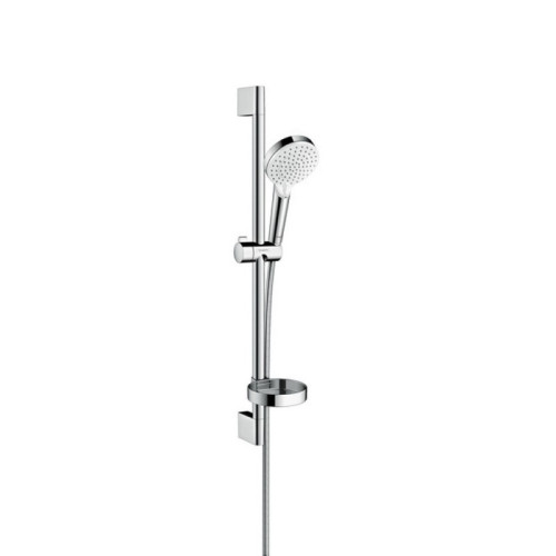 Hansgrohe Crometta Vario 26553400 душова стійка 0,65 м + мильниця Casetta білий/хром