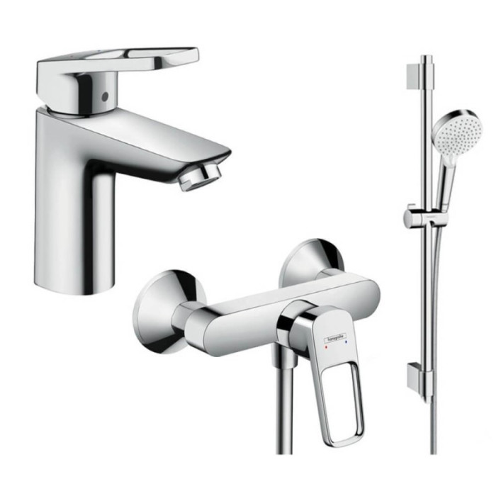 Hansgrohe LogisLoop 1072017 набір змішувачів для душу, умивальник 100