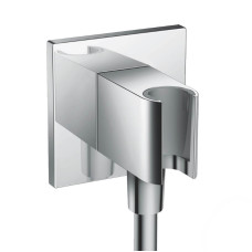 Hansgrohe Fixfit Porter Square 26486000 шлангове з'єднання з тримачем для лійки