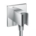 Hansgrohe Fixfit Porter Square 26486000 шлангове з'єднання з тримачем для лійки