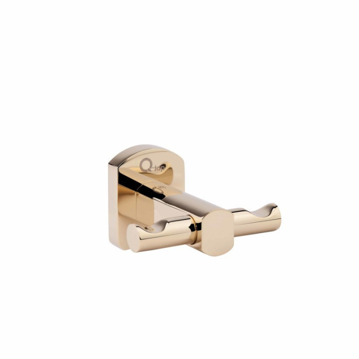 Гачок QT Liberty ORO 1154 подвійний настінний