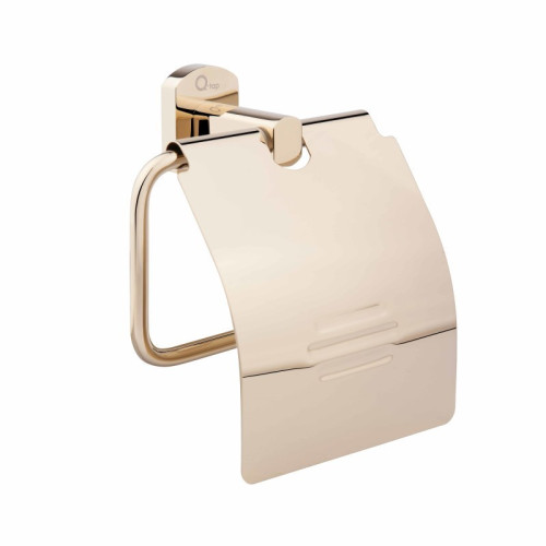 Тримач туалетного паперу QT Liberty ORO 1151 з кришкою