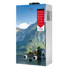 Колонка газова димохідна Aquatronic JSD20-AG208 10 л скло (гори)