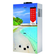 Колонка газова димохідна Aquatronic JSD20-AG308 10 л скло (пляж)