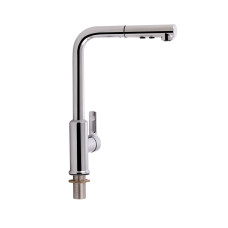 Смеситель для кухни Qtap Janicka 9134103FC  с выдвижным изливом