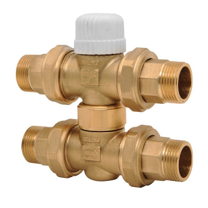 вентиль зонний 1"*4 (30х1,5) "Icma" №302