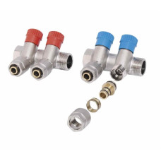 SD Коллектор 3/4 х 6 выхода под фитинг букса   SD230W6
