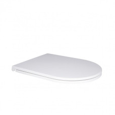 Сидіння для унітазу з мікроліфтом Slim біле Qtap Robin, Scorpio QT99HY2049W