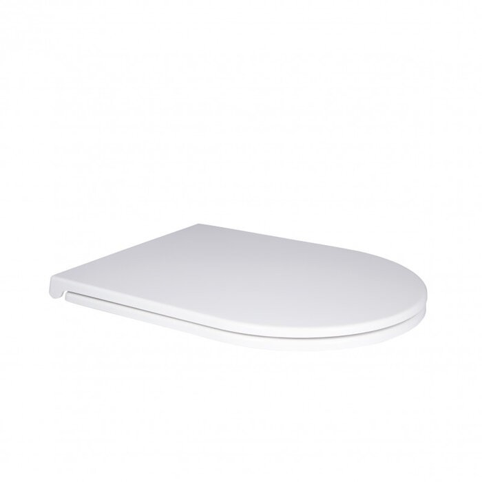 Сидіння для унітазу з мікроліфтом Slim біле Qtap Robin, Scorpio QT99HY2049W