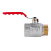 Кран шаровой SD Plus 1" 1/2 ВН для воды (рычаг) SD605NW40PN40