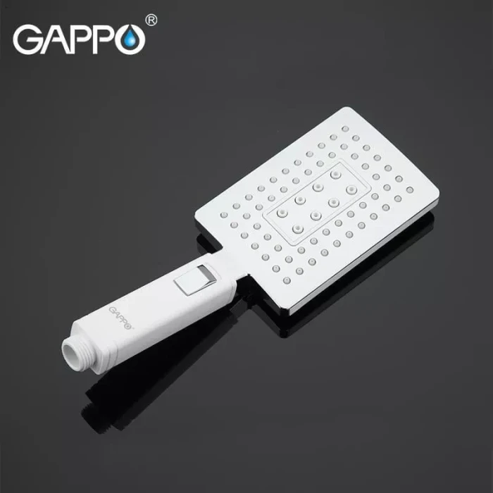 Змішувач для ванни для підлоги GAPPO G3007-8, білий/хром