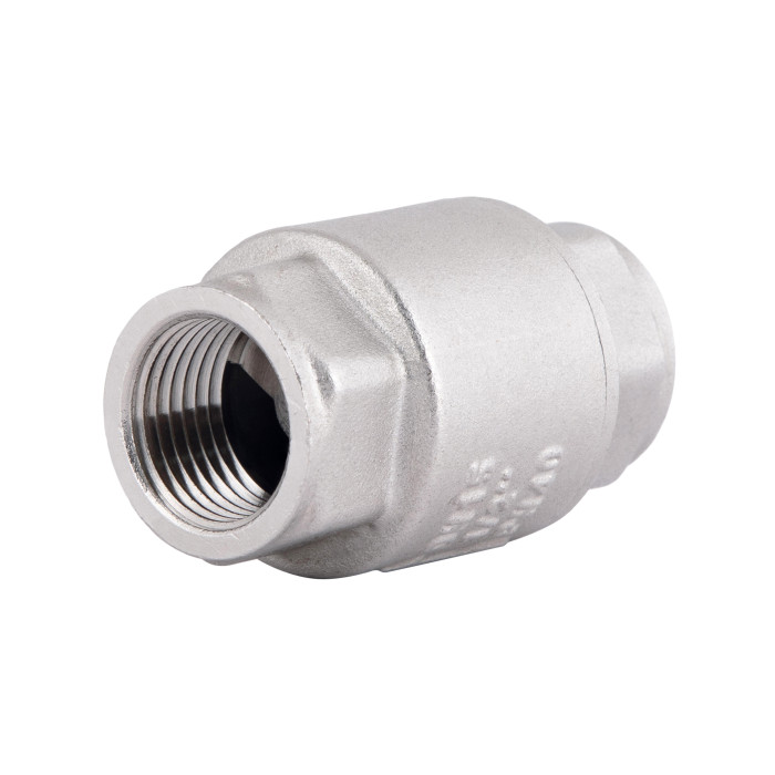 Обратний клапан Thermo Alliance Forte 1/2"ВВ никелированный с латунным штоком TAF240W15