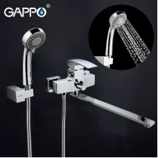 Змішувач для ванни GAPPO G2207, хром