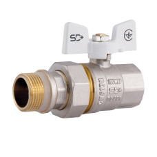 SD Кран Американка c антипротечкой 3/4 PN40 конус   SD900NW20PN40