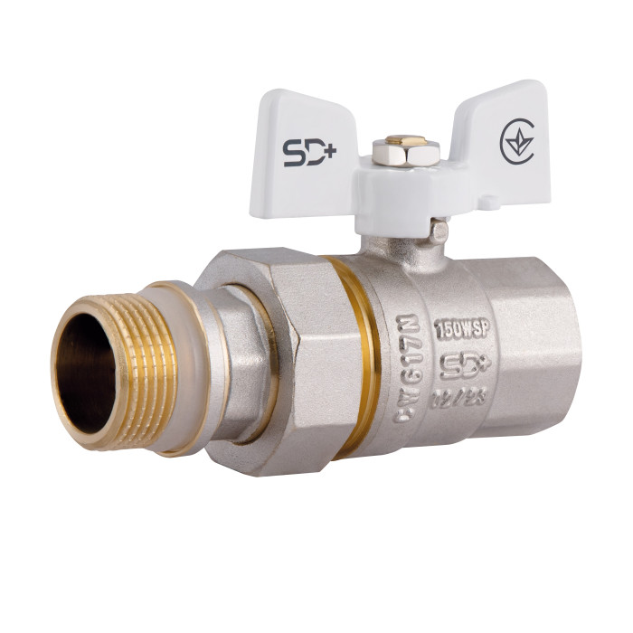 SD Кран Американка c антипротечкой 3/4 PN40 конус   SD900NW20PN40