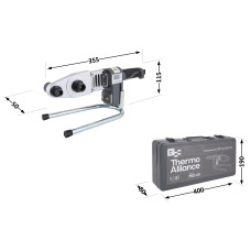 Паяльник для пластиковых труб Thermo Alliance PRO-101 Ø20-32 (автоматический с дисплеем, 600W)