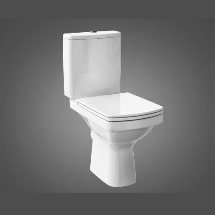 Унітаз компакт Cersanit Easy + сидіння із дюропласту з мікроліфтом