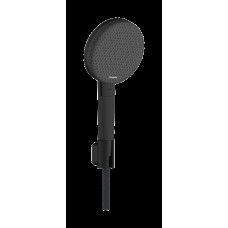 RAINDANCE ALIVE SELECT S душовий набір EcoSmart (ручний душ 3режими, шланг, тримач), чорний матовий