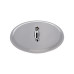 Лейка для верхнего душа Lidz Niagara 130 300 мм округлая LDNIA130NKS32451 Chrome