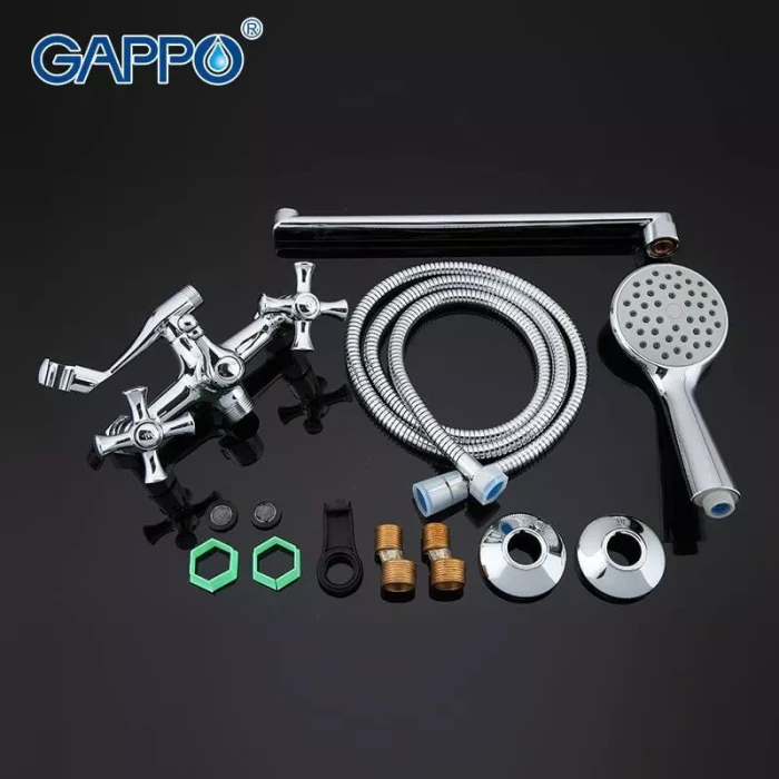 Змішувач для ванни GAPPO G2242, хром