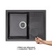 Кухонная мойка Lidz 650x500/200 BLM-14 (LidzBLM14650500200)