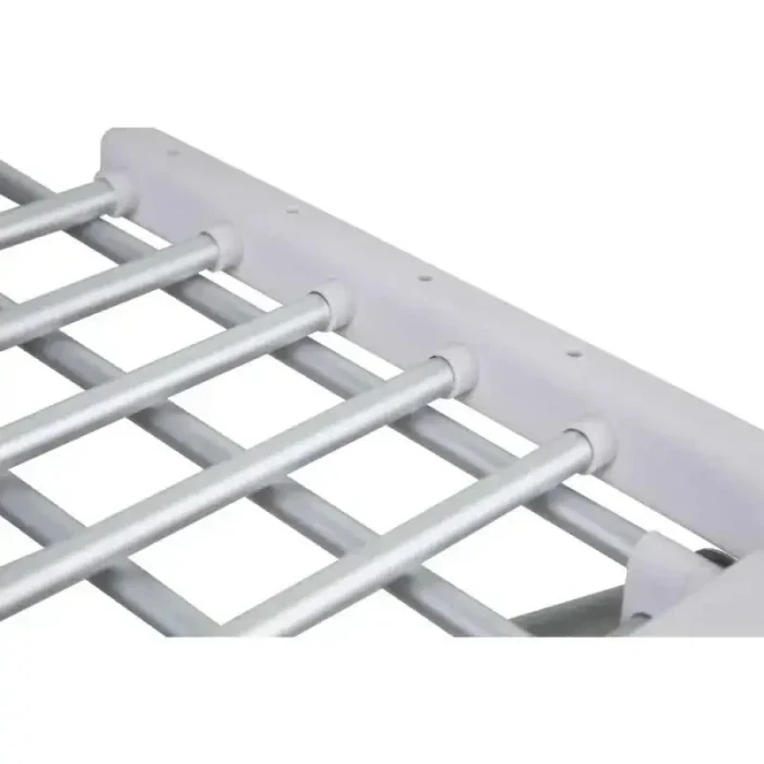 Сушарка для білизни электрична ZERIX Comfort 220W, 220-240V з таймером розкладна серебро