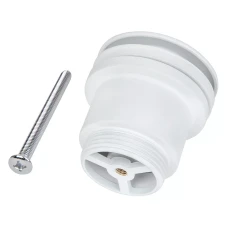 Донний клапан ITAL HF1083-WPM, автомат, Ø63мм, 1 1/4", латунь, білий