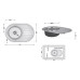 Кухонная мойка Lidz 7750 0,6 мм Satin (Lidz775006SAT)