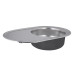Кухонная мойка Lidz 7750 0,6 мм Satin (Lidz775006SAT)