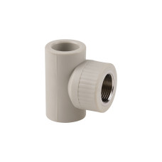 Тройник из полипропилена Thermo Alliance 25х3/4"х25 ВР