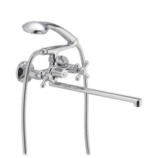 Смеситель для ванны HAIBA Dominox 2-х ручки chr-140 euro (HB0064) 